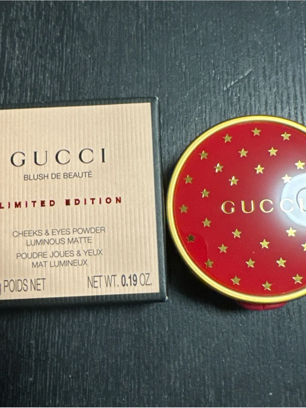 Gucci Blush de Beauté Limited Edition - Beige with Red Accents